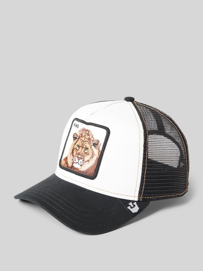 GOORIN BROS. Trucker Cap mit Motiv-Badge Modell 'The King Lion' Black 1