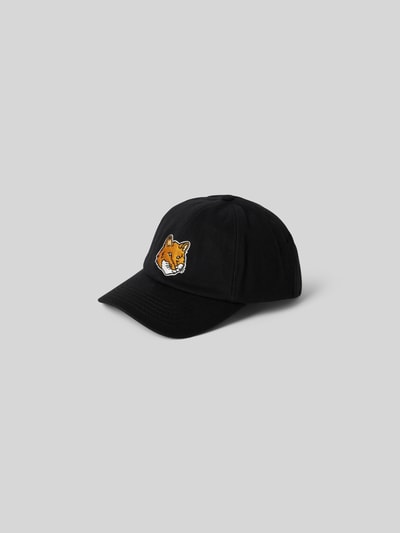 MAISON KITSUNE Basecap aus reiner Baumwolle Black 2