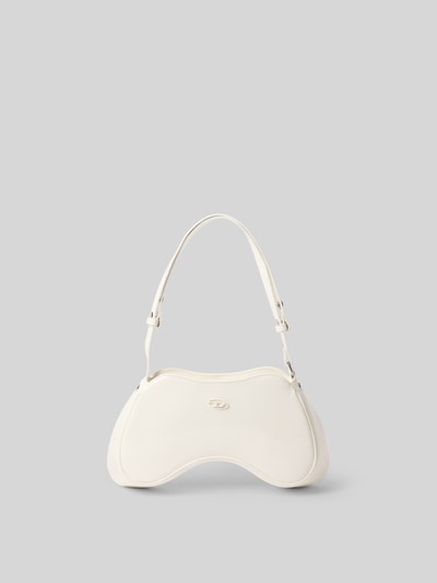 Diesel Handtasche mit Label-Detail Ecru 2