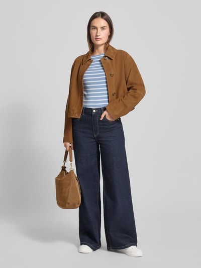 Tommy Hilfiger Slim fit T-shirt van puur katoen Lichtblauw - 1