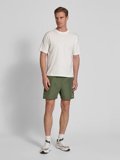 PEAK PERFORMANCE Relaxed Fit Badeshorts mit Label-Stitching Bottle 1