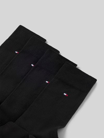 Tommy Hilfiger Socken mit Logo-Detail im 4er-Pack Black 2