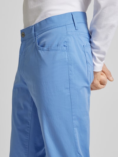 Brax 5-pocketbroek met Franse steekzakken, model 'CADIZ' Oceaanblauw - 3