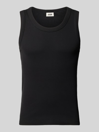 DRYKORN Tanktop in Ripp-Optik Modell 'Nathan' Black 2