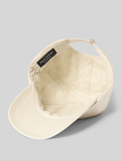 Produktfoto, Basecap aus reinem Leinen von Marc O'Polo in Unifarben mit Logo-Stitching, verstärktem Schirm, Flammgarn, verstellbarem Riegel