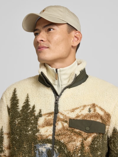 Polo Ralph Lauren Sweatjack met opstaande kraag Groen - 3