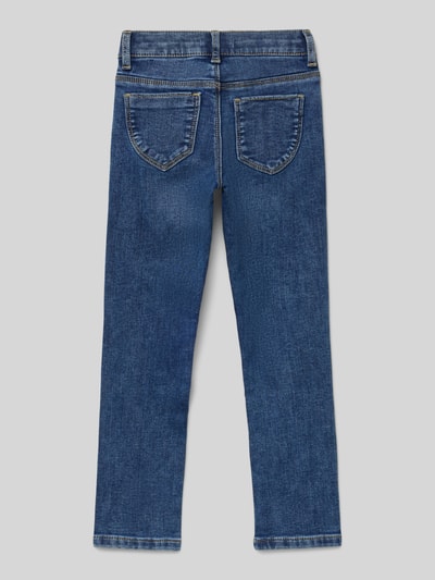 s.Oliver RED LABEL Jeansy o kroju slim fit z mieszanki bawełny model ‘KATHY’ Niebieski 3