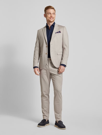 JOOP! Slim Fit Business-Hemd mit Kentkragen Marine 1