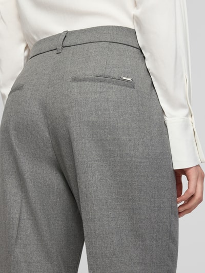 Brax Regular fit stoffen broek van scheerwolmix, model 'STYLE.MAINE' Middengrijs - 3