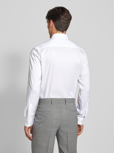 Eterna Slim Fit Business-Hemd mit Kentkragen Weiss 5