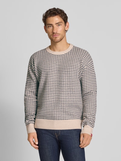 Scotch & Soda Gebreide pullover met ronde hals Middengrijs - 4