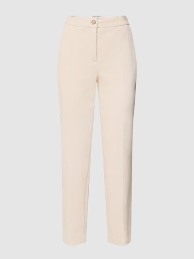 Marc Cain Stoffen broek in riblook Ecru - 2