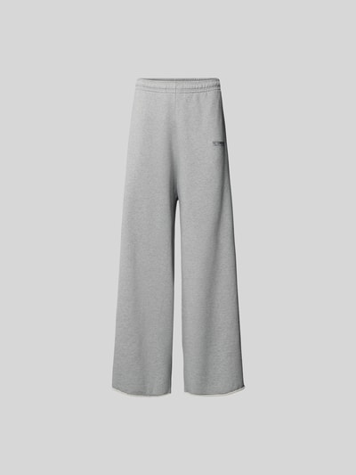 VETEMENTS Baggy Fit Sweatpants mit Label-Stickerei Hellgrau 2