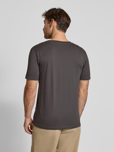 Tom Tailor Denim Regular Fit T-Shirt aus reiner Baumwolle Graphit 5