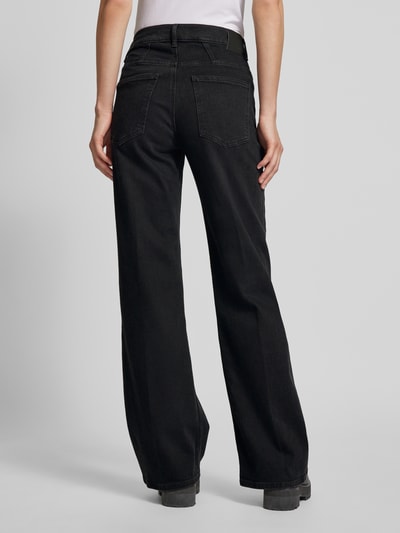 Brax Wide Leg Jeans mit Bügelfalten Modell 'STYLE.MAINE' Black 5