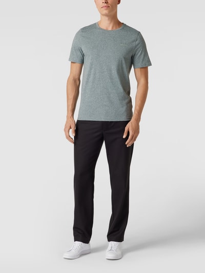 MCNEAL T-Shirt mit Label-Applikation Schilf meliert 1