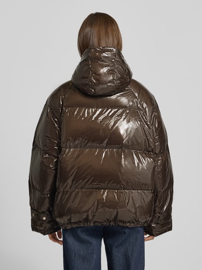 LOLLYS LAUNDRY Kurtka pikowana z wpuszczanymi kieszeniami model ‘Shelby’ Khaki 5