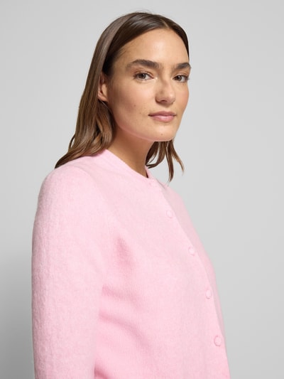 Mango Cardigan mit Rundhalsausschnitt Modell 'SEEDSUN' Rosa 3