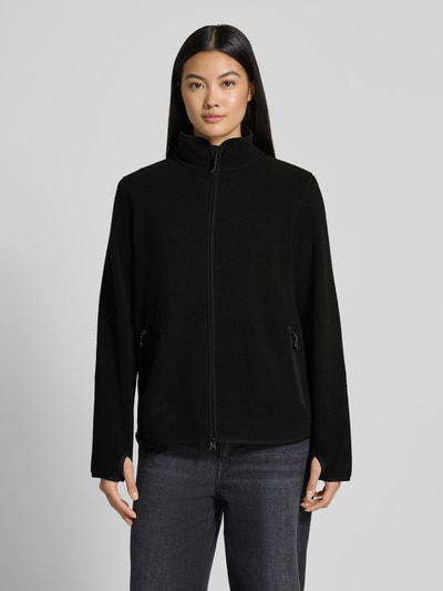 PEAK PERFORMANCE Fleecejack met opstaande kraag Zwart - 4