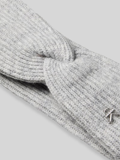 CK Calvin Klein Stirnband aus Woll-Mix Mittelgrau 2