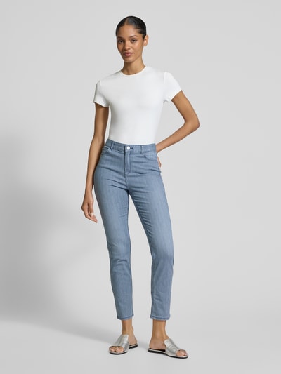 Christian Berg Woman Slim fit broek in 5-pocketmodel Jeansblauw - 1