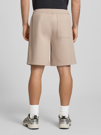 ONLY & SONS Loose Fit Shorts mit elastischem Bund Modell 'WILL' Taupe 5