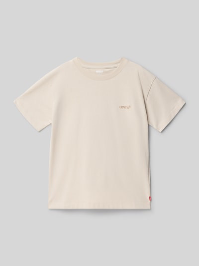 Levi’s® Kids Regular Fit T-Shirt aus Baumwoll-Mix Stein 1