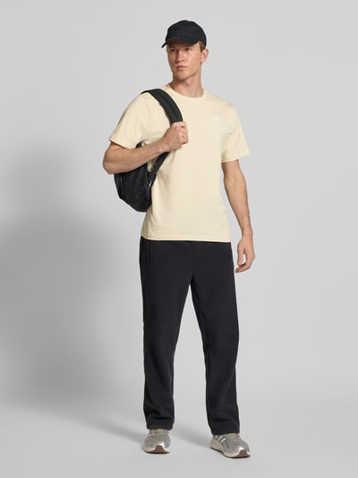 The North Face T-shirt met labelstitching Offwhite - 1