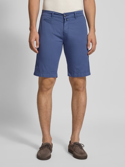 Pierre Cardin Regular Fit Shorts mit Gesäßtaschen Modell 'Strasbourg' Blau 4