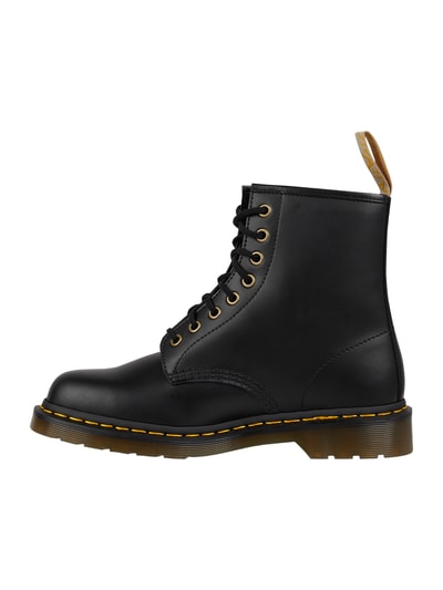 Dr. Martens Boots in leerlook, model '1460' Zwart - 3