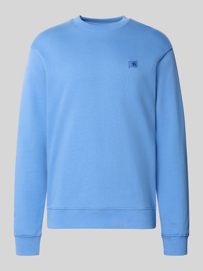 Scotch & Soda Sweatshirt mit Label-Detail Aqua 2