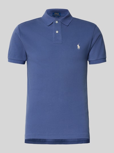 Polo Ralph Lauren Poloshirt met labelstitching Lichtblauw - 2