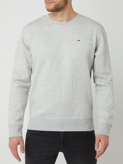 Tommy Jeans Sweatshirt met logo Lichtgrijs gemêleerd - 4