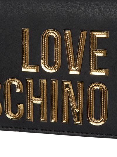 Love Moschino Crossbody Bag mit Logo-Applikation  Gold 3