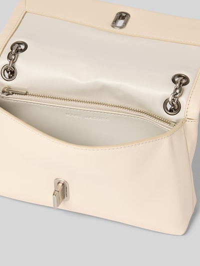 Marc Jacobs Clutch aus echtem Rindsleder Beige 4