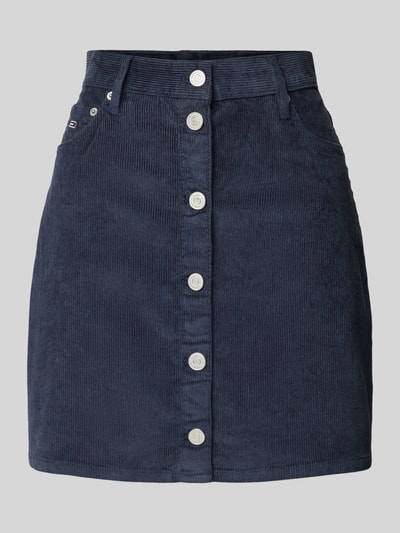 Tommy Jeans Minirok met doorknoopsluiting Marineblauw - 2