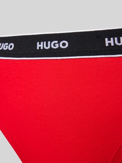 HUGO String mit Label-Detail Modell 'Carousel' Rot 2