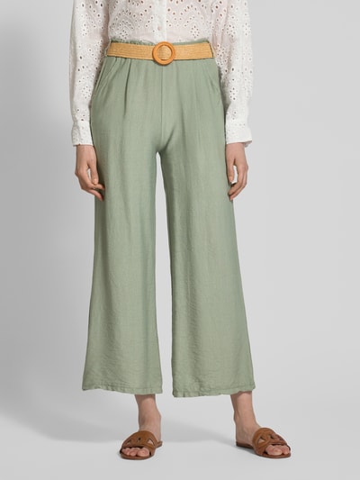 ZABAIONE Stoffhose mit Eingrifftaschen Khaki 4