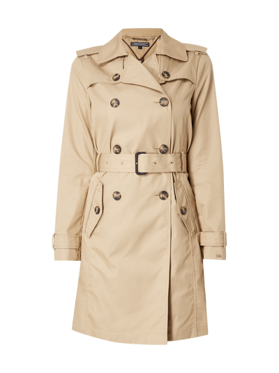 Tommy Hilfiger Trenchcoat mit Schulterkollern (beige) online kaufen