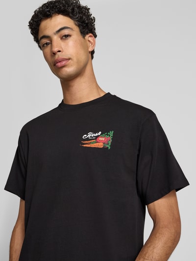 Levi's® T-Shirt mit Motiv-, Label- und Statement-Print Black 3