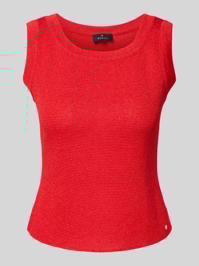 monari Tanktop in Strick-Optik Cognac 2