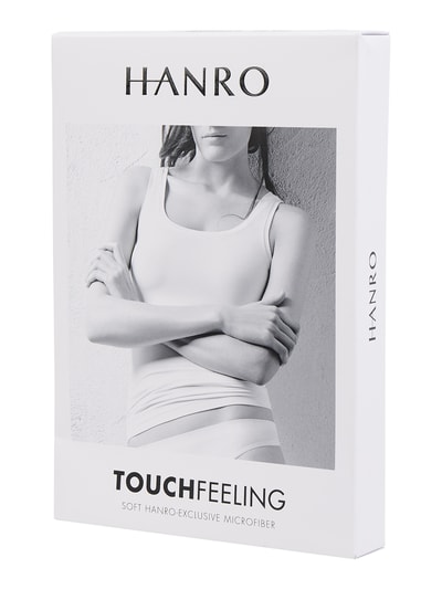 Hanro Unterhemd aus Mikrofaser Modell Touch Feeling Black 3