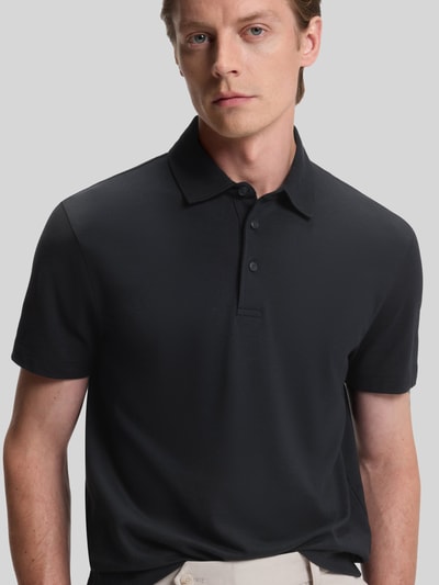 BOSS Regular Fit Poloshirt aus Baumwolle-Seiden-Mix Modell 'PARRIS' - BECKHAM x BOSS Marine 3