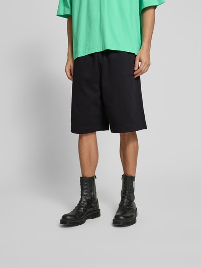 VETEMENTS Loose Fit Sweatshorts mit Gesäßtasche Black 4