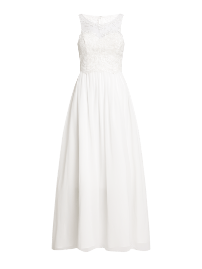 Laona Brautkleid mit Strasssteinen Offwhite 1