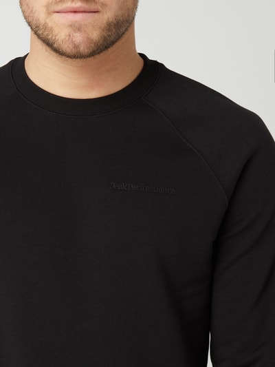 PEAK PERFORMANCE Sweatshirt Modell 'Urban Crew' - ‘Better Cotton Initiative’ Black 3