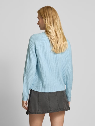 Pieces Relaxed fit pullover met ronde hals, model 'OLLA' Lichtblauw - 5