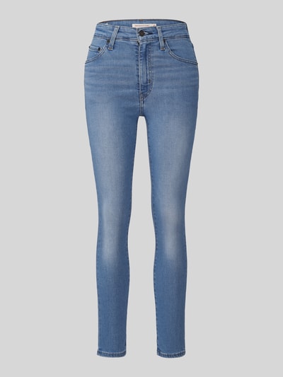 Levi's® 300 Jeansy o kroju skinny fit z mieszanka bawełny model '721®' Niebieski 2