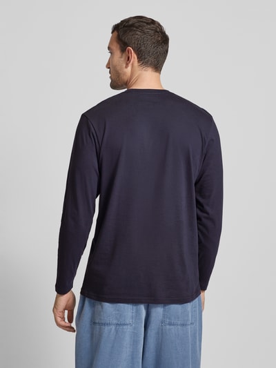 RAGMAN Longsleeve mit Rundhalsausschnitt Marine 5