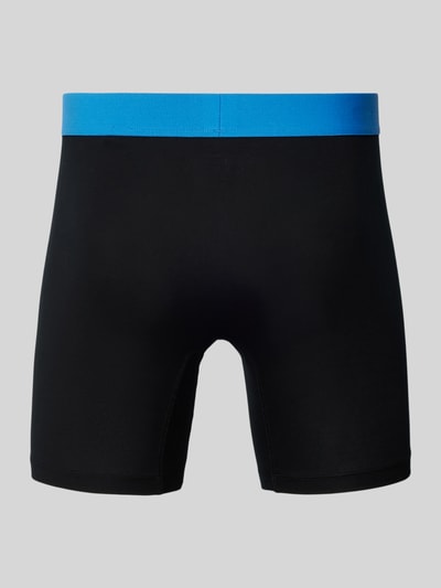 Schiesser Boxershorts mit elastischem Label-Bund im 2er-Pack Bleu 3